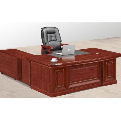 China Regular Modern Wood Latest Design Designer CEO Office Table Executive Desk for sale