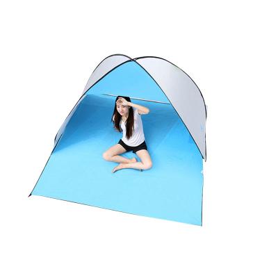 China Extended Type Lightweight Sun Shelter Easy Setup Canopy Automatic Outdoor Beach Tent UV Beach Tent Pop Up for sale