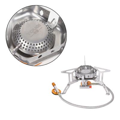 China Lightweight Portable Camping Stove Cooking System Camp Stove Gas Stove Outdoor Backpacking Portable Burner for sale