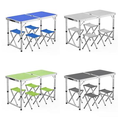 China Modern Hot Selling Camping Portable Aluminum Outdoor Adjustable Portable Folding Table For Outdoor Picnic for sale