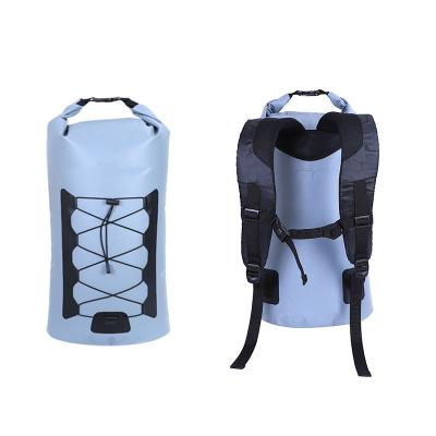 China Outdoor Beach Hiking Waterproof Camping Dry Bag PVC Tarpaulin Survival Backpack Water Sport Travel Travel Bag for sale