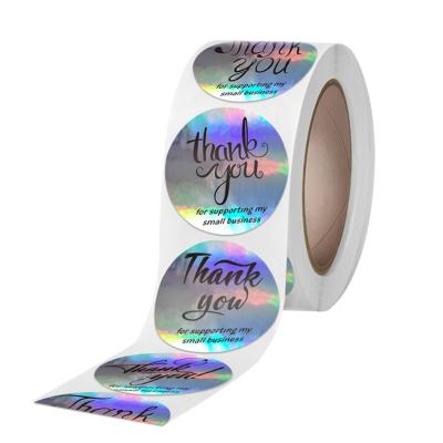 China Holographic Custom Heat Press Printing Heat Transfer Sticker Gold Foil Stickers Handmade Holographic Matte Paper for sale