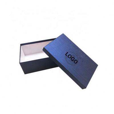 China Recycled Materials Wholesale High End Rigid Cardboard Paper Box Handmade Lid And Low Shoes Box Paper Packaging Box for sale