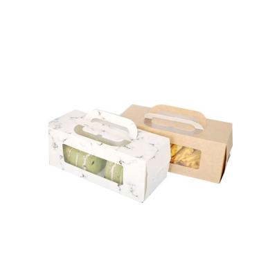 China Recycled Materials Wholesale Transparent Cheese Roll Box Packing Paper Cupcake Wrapping Paper Cake Paper Roll Box for sale