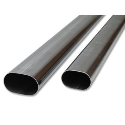 China China Traditional Materials 304 Stainless Steel Pipe 316 2205 Stainless Steel Tube Flat Tube For Fence for sale