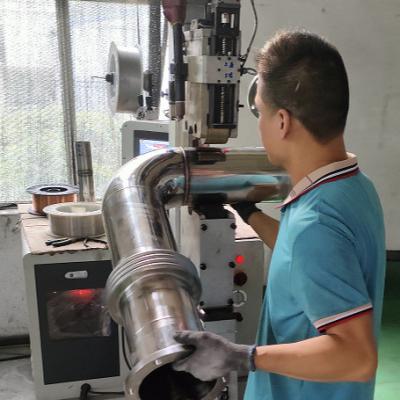 China Efficient Automobile Pipeline Welding Machine Equipment Intercooler Plug Pipe Multi-position Welding Machine for sale