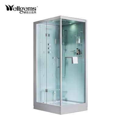 China Computer control panel new model European indoor steam bath /high quality boiling water bath cabin for sale