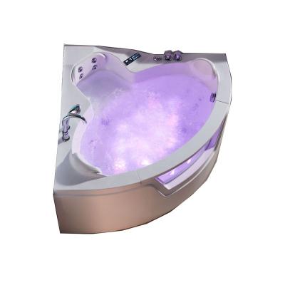 China Single Skirt Led Air Bubble Whirlpool Massage Bathtub WG-U3602 Height 1410mm for sale