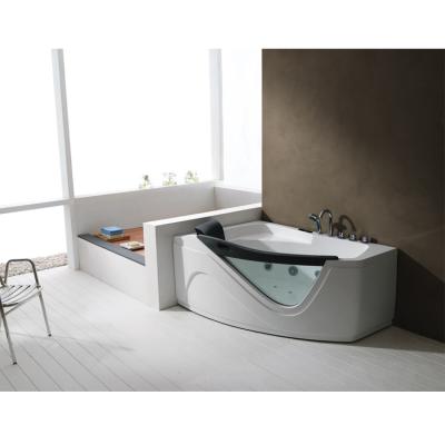 China Europe hot sale double side whirlpool acrylic skirt (left skirt) massage bathtub WG-U283 for massage for sale