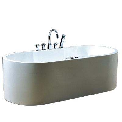 China Bathroom Sanitary Ware Free Standing Whirlpool Bathtub With Jets for sale