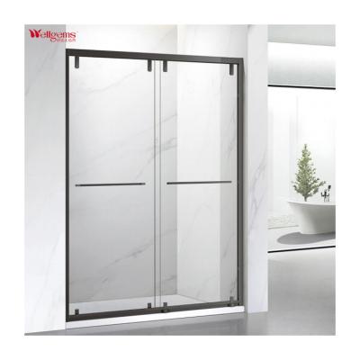 China Modern Hotel Sliding Shower Doors Bathroom Enclosure Shower Room Sliding Door for sale