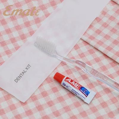 China hotel dental kit/hotel toothbrush kit/hotel toothbrush kit hotel toothbrush kit for sale