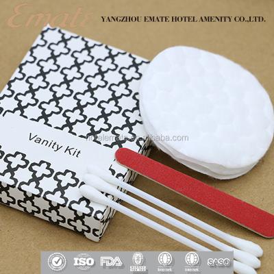 China Hotel Vanity Set/Hotel Vanity Kit/Hotel Guest Used Cotton Pads for sale