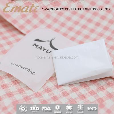 China Hotel Guest Used Disposable Cheap Lady Sanitary Bags for sale