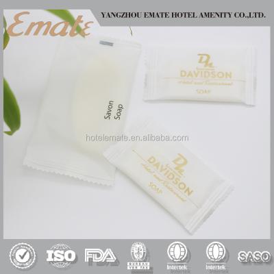 China Hotel Guest Used Sachet 10g-15g Hotel Soaps With Customized Logo for sale