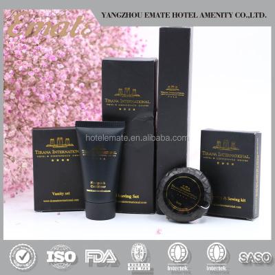 China Hotel Guest Used Hot Sale Luxury Classic Amenities Set For Hotel Bedroom Use for sale