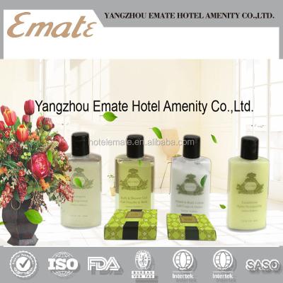 China Hotel Guest Used Hotel Amenities Bottles With Luxury Hotel Amenities for sale