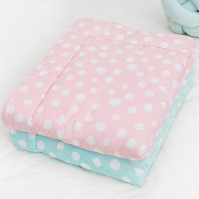 China 100% Polyester Dot Printing Cute Blanket Eco-friendly Quilt For Kids for sale