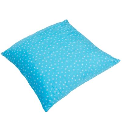 China Eco - Friendly Microfiber Blue Star Printing Home Decro Cushion Cover for sale