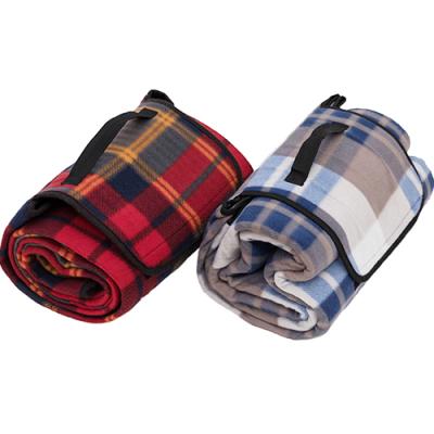 China Home Compound Picnic Water Proof Fleece PEVA Outdoor Camping Blanket for sale