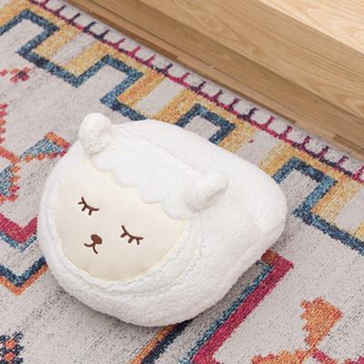 China Customized Home Warm Sherpa Cartoon Animal Two Feet In One Warm Winter Slipper for sale