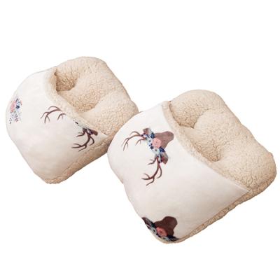 China Animal Design Warm Home Two Foot Indoor Slipper for sale