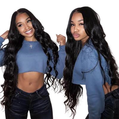 China Deep Wave 5Pcs 180 Density Hd Lace Cuticle Aligned Virgin Wigs , Hd 5x5 Body Lace Closure Hair Ready Current Straight Wig for sale