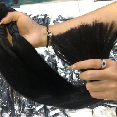 China Silky Straight Wave Virgin Hairpiece Cuticle Aligned Hair 40 Inches, Vietnamese Hair Extensions, Double Drawn Brazilian Hair Extension for sale