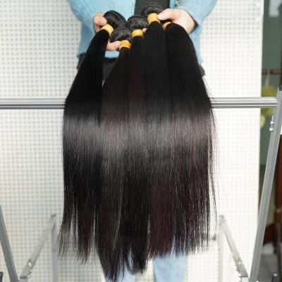 China Free Sample Body Wave Hair Extension Vendors , Bone Straight Hair , Raw Indian Cuticle Aligned Virgin Hair Bundle for sale