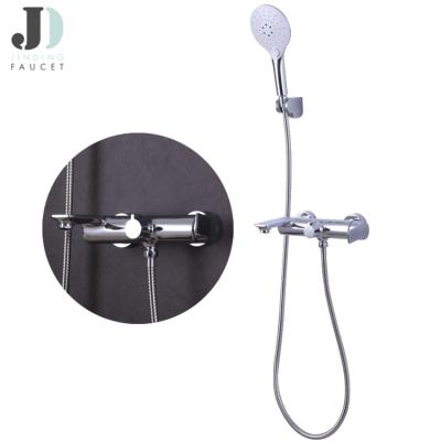 China MARS EXPO Good Quality Chrome Bath Wall Mounted Shower Sliding Bar Set For Bathroom Shower Mixer Bath Shower Faucets for sale