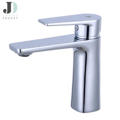 China Good Quality Metered Modern Single Lever Hot Cold Water Basin Faucet Mixer Taps For Bathroom for sale