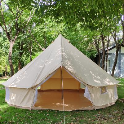 China Pop Tent Tarp Survival Camping Portable Waterproof Canvas Tent For Family Travel Hiking Hiking On Sale for sale