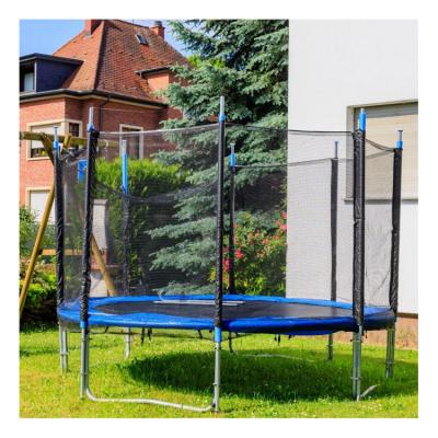 China Wholesale Jumping Jumping Zone Bed Foot Kids Outdoor Trampoline Bed With Net Safe Trampoline 14 Ft Outdoor for sale