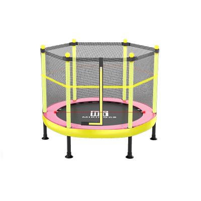 China With Mini Small Protective Net Indoor Trampoline Garden Playground Kids Trampoline With Safety Net For Kids for sale