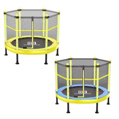 China With Safety Protective Net House Indoor Trampoline For Kids Jumping With Net for sale