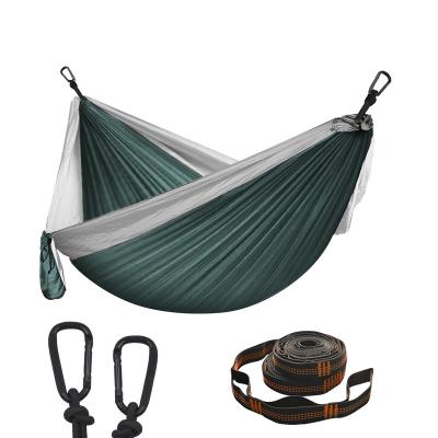 China Custom Double Adult Outdoor Hammock LOW MOQ Manufacturer Fast Delivery And Single Lightweight Travel Camping for sale