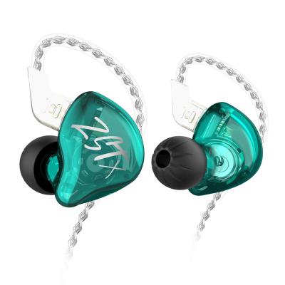 China The Viable KZ ZST X High Fidelity Headphones Bass Sports Noise Canceling Earphones KZ ZST ZSN PRO ZS10 Hybrid In-Ear Unit 1BA+1DD PRO for sale