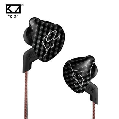 China Dual Cable KZ ZST Viable Bestselling Hi-Fi In-Ear Workout Headphones Subwoofer Hybrid Sports Gaming Headphones With MIC 3.5mm Earbuds for sale