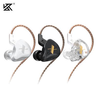 China KZ EDX Viable Headphones 1 Bass Earbuds In Ear Monitor Dynamic Hi-Fi Headphones Sport Noise Canceling Detachable Headset for sale