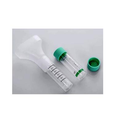 China Clinic CE Certificate Saliva Collection Kit for DNA Specimen Collection Sample Test Sample 2ml Diagnostic Funnel and Tubes for sale