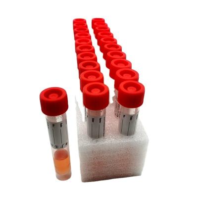 China Clinic cheap hot sale transport good quality universal viral sample tube with swab sample tube with swab for sale