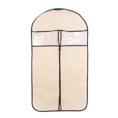 China Foldable Storage Wedding Suit Dust Cover Dress Clothes Suit Protector Garment Bag for sale