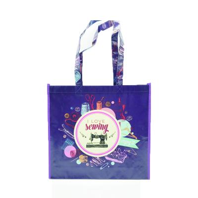 China Customized Reusable Recycled Recycled Nonwoven Bag Handled Packaging Shopping Bag Eco Laminated Gift for sale