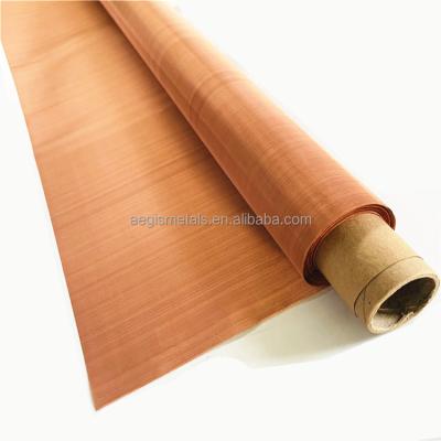 China Wear Resistance Tin Coated 50 80 Mesh Tinned Copper Woven Wire Mesh 100 for sale