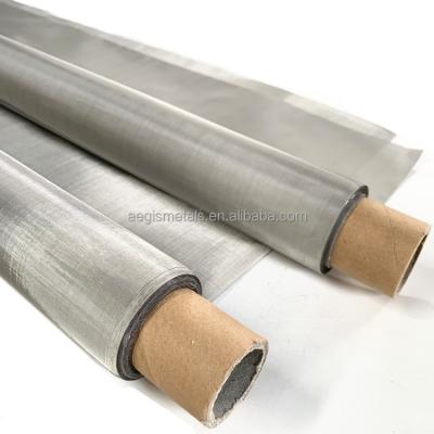 China High Corrosion Resistance 100 200 250 400 300 Mesh Ni 200 N2 Ni201 N4 N6 Pure Nickel Wire Mesh For Battery Mesh for sale