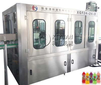 China Beverage Fruit Juice Bottle Filling Machine Juice Making &Filling Machine for sale