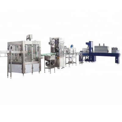 China Automatic Food Table 3-In-1 Carbonated Beverage Filling Machine / Bottling Equipment For Alcohol Beverage for sale