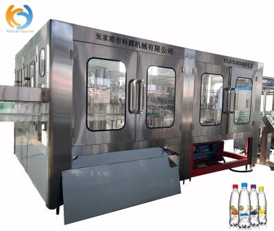 China Complete Line 3-IN-1Carbonated Food Soft Drink Bottling Machine Water Producing Plant for sale