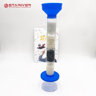 China science experiments toy kit STEM TOYS DIY water purifier model science educational toy 001 for sale