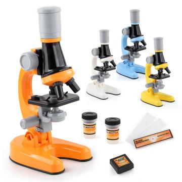 China Colorful Plastic Microscope Science Toy Kit XD168-001 Rod Educational Toy For Children 1153 for sale